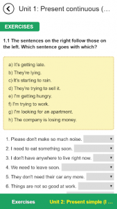 اسکرین شات برنامه English Grammar in Use With Answers 3