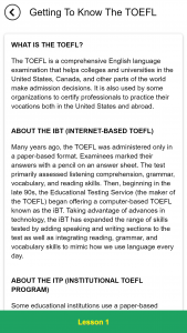 اسکرین شات برنامه Essential Words for the TOEFL  2