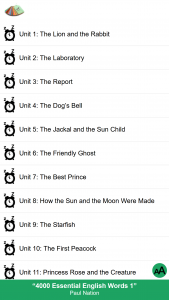 اسکرین شات برنامه 4000 Essential English Words 1 3