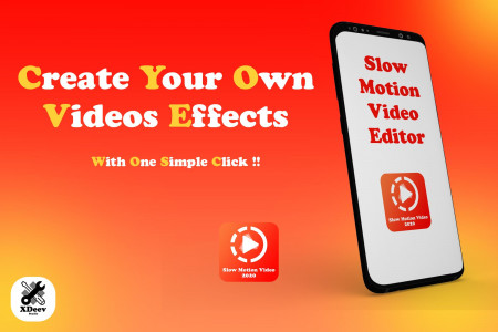 اسکرین شات برنامه Slow Motion Video Editor: Fast, Slow-motion Video 1