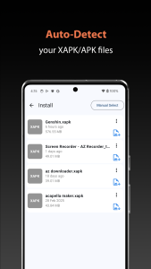 اسکرین شات 2 برنامه XAPK Installer - XInstaller