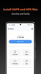 اسکرین شات 1 برنامه XAPK Installer - XInstaller