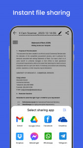 اسکرین شات برنامه X Cam Scanner, PDF scanner 8