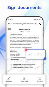 اسکرین شات 4 برنامه X Cam Scanner, PDF scanner