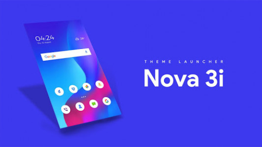 اسکرین شات برنامه Theme For Nova 3i + Iconpack & HD Stock Wallpapers 1