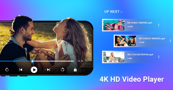 اسکرین شات برنامه HD Video Player 4