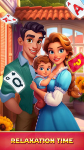 اسکرین شات 4 بازی Solitaire TriPeaks Classic