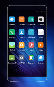 اسکرین شات برنامه Theme for Redmi 3x Wallpaper & Icons 2