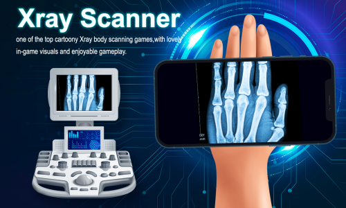 اسکرین شات برنامه Xray Scanner : Body Scanner 1