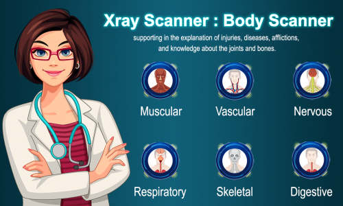 اسکرین شات برنامه Xray Scanner : Body Scanner 4