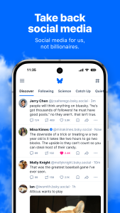 اسکرین شات 1 برنامه Bluesky