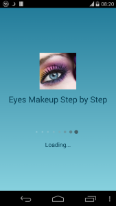 اسکرین شات برنامه Eyes Makeup Tutorial 1