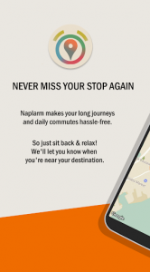 اسکرین شات برنامه Naplarm - Location Alarm / GPS Alarm 2