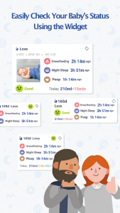 اسکرین شات برنامه BabyTime (Parenting, Track & Analysis) 6