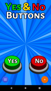 اسکرین شات برنامه Yes & No Buttons Game Buzzer 1