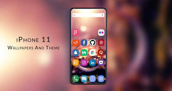 اسکرین شات 2 برنامه Theme for iPhone 11