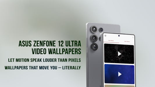 اسکرین شات 1 برنامه Live Wallpaper Asus Zenfone 12