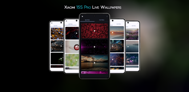 اسکرین شات 1 برنامه Xiaomi 15S Pro Live Wallpapers