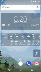 اسکرین شات برنامه YoWindow Weather and wallpaper 8