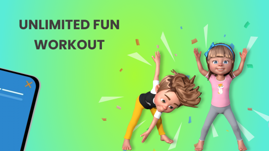 اسکرین شات برنامه Fitness for Kids: Kids Workout 5