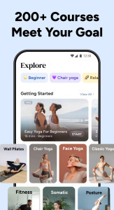 اسکرین شات 5 برنامه Yoga for Beginners Weight Loss