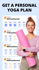 اسکرین شات برنامه Yoga for Beginners Weight Loss 2