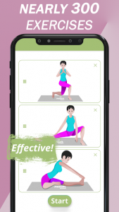 اسکرین شات برنامه Yoga for Beginners-Yoga Exercises at Home 1