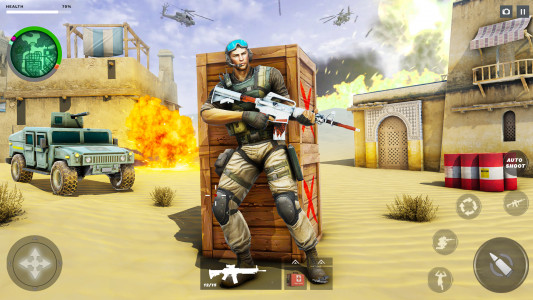 اسکرین شات بازی Commando Strike Shooting Games 1