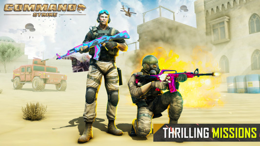 اسکرین شات بازی Commando Strike Shooting Games 4