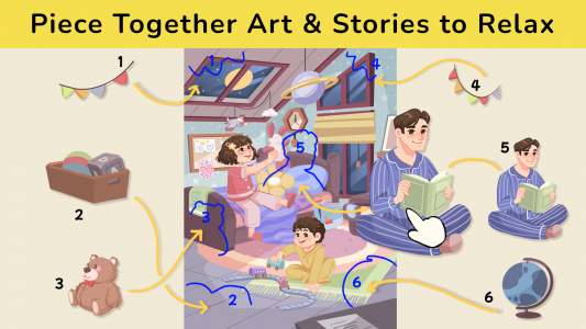 اسکرین شات بازی Art Story: Jigsaw Art Puzzle 1