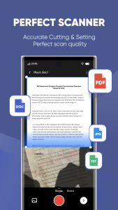 اسکرین شات برنامه Camera Scanner - PDF Scanner 1