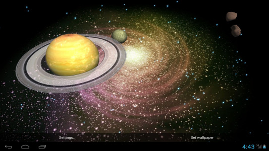 اسکرین شات 6 برنامه Space Wallpaper