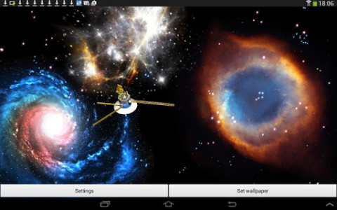 اسکرین شات برنامه Space and Galaxy Wallpaper 3D in 4K 7