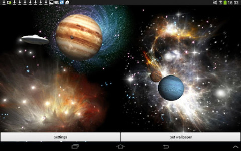 اسکرین شات برنامه Space and Galaxy Wallpaper 3D in 4K 6