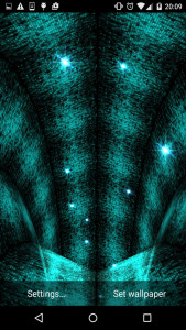اسکرین شات 2 برنامه Tunnel Live Wallpaper