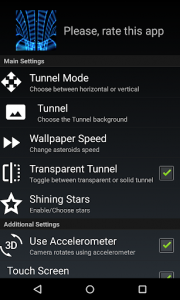 اسکرین شات برنامه 3D Tunnel Live Wallpaper 5