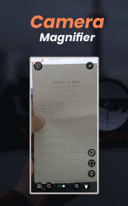 اسکرین شات 2 برنامه Magnifier glass with Light