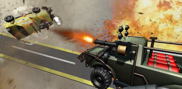 اسکرین شات بازی ماشین جنگی : تیراندازی و رانندگی 1
