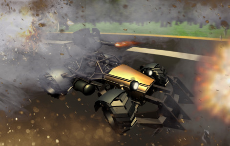 اسکرین شات بازی ماشین جنگی : تیراندازی و رانندگی 3