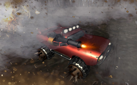 اسکرین شات بازی ماشین جنگی : تیراندازی و رانندگی 2