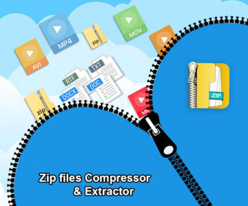 اسکرین شات برنامه Zip Unzip-Fast Zip file reader 2020 2