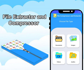 اسکرین شات برنامه Zip Unzip-File Extractor 5