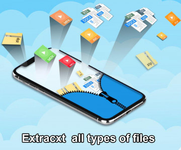 اسکرین شات برنامه Zip Unzip-File Extractor 1