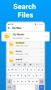 اسکرین شات 6 برنامه Zip Extractor - UnZIP, UnRAR