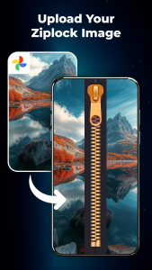 اسکرین شات 6 برنامه Zipper Lock Screen Wallpaper