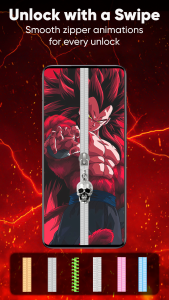 اسکرین شات 6 برنامه Zipper Lock Screen & Wallpaper