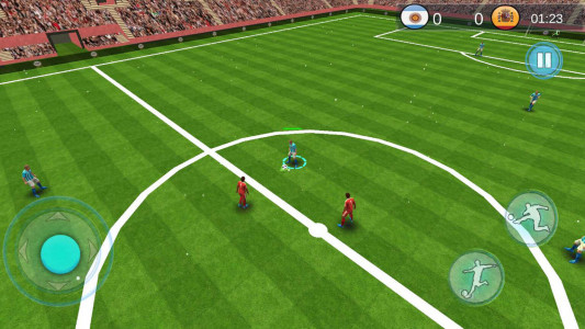 اسکرین شات بازی بازی فوتبال جام جهانی 2
