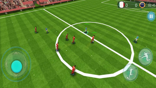 اسکرین شات بازی بازی فوتبال جام جهانی 3