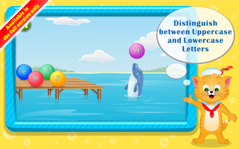 اسکرین شات 7 بازی Learn Letters with Captain Cat