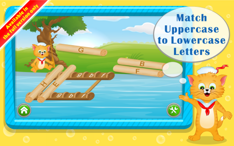 اسکرین شات 6 بازی Learn Letters with Captain Cat